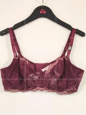 NWT Victoria's Secret Dream Angels Lace Push Up Underwire Bra Women 38D Romantic
